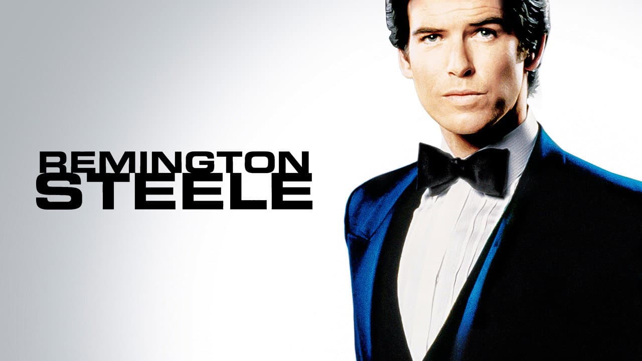 Remington Steele — backdrops with title 1