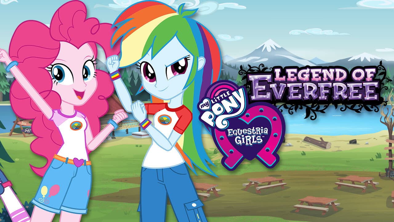 My Little Pony: Equestria Girls - Legend of Everfree — backdrops with title 1