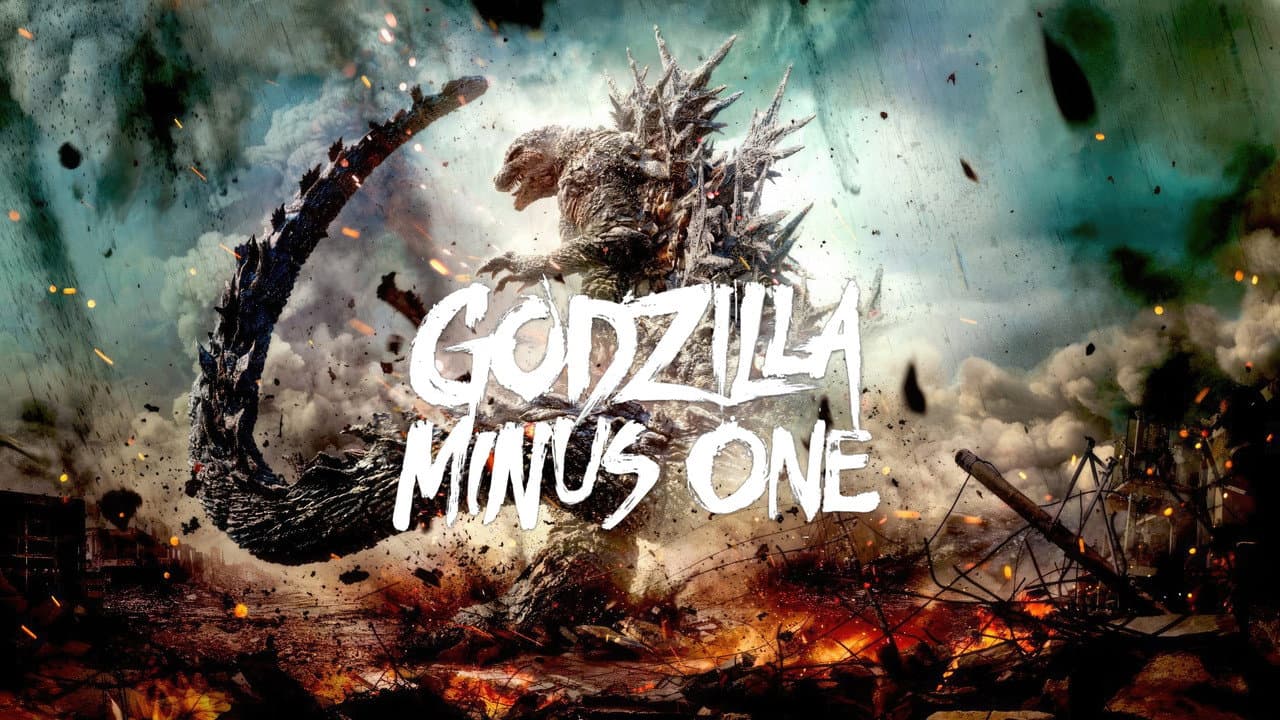 Godzilla Minus One — backdrops with title 4