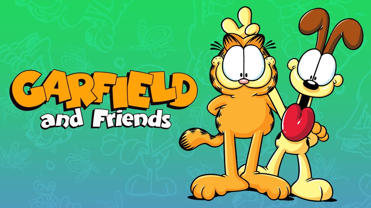 Garfield and Friends — backdrops with title 3