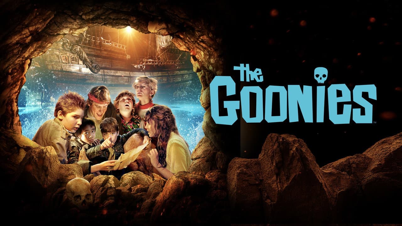 The Goonies — backdrops with title 2