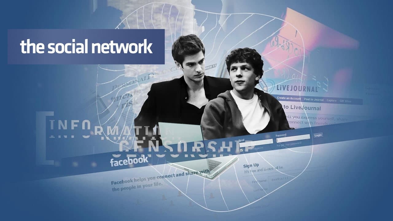 The Social Network — backdrops with title 7