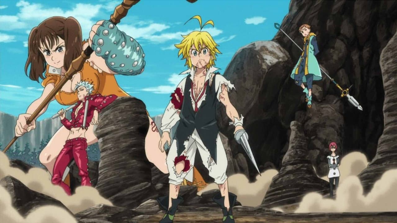 The Seven Deadly Sins: Prisoners of the Sky — backdrops 2
