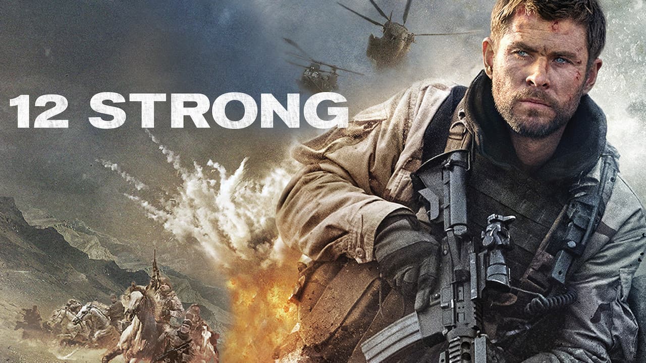 12 Strong — backdrops with title 1