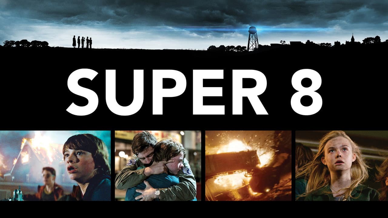 Super 8 — backdrops with title 1