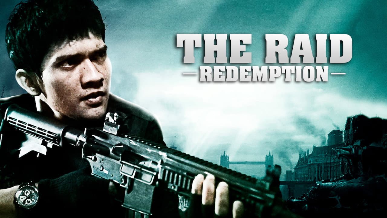 The Raid — backdrops with title 3
