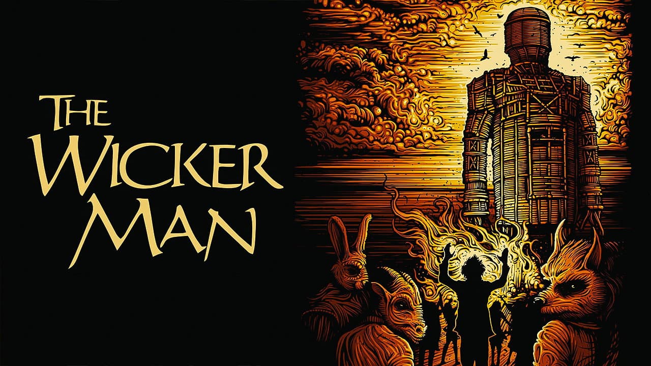 The Wicker Man — backdrops with title 2