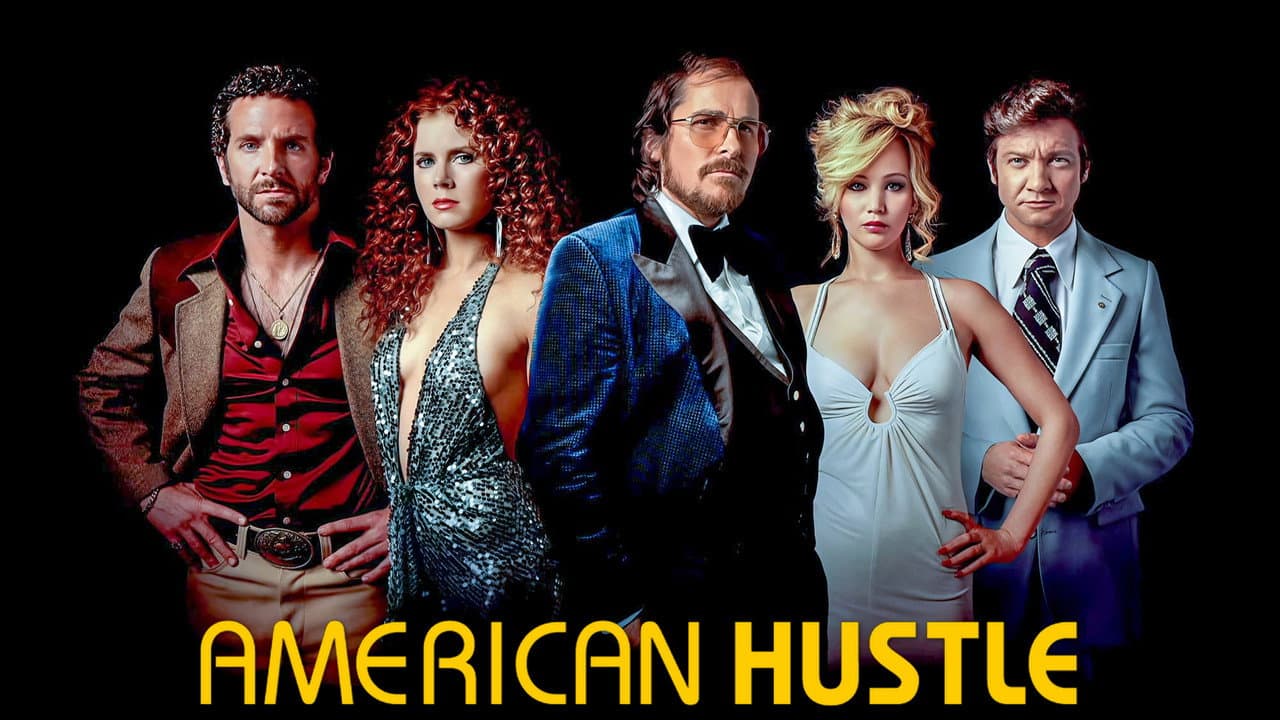 American Hustle — backdrops with title 3