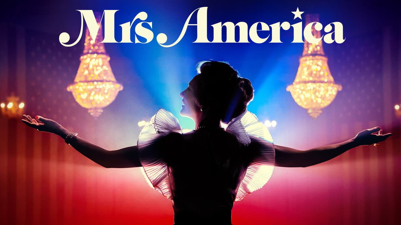 Mrs. America — backdrops with title 2