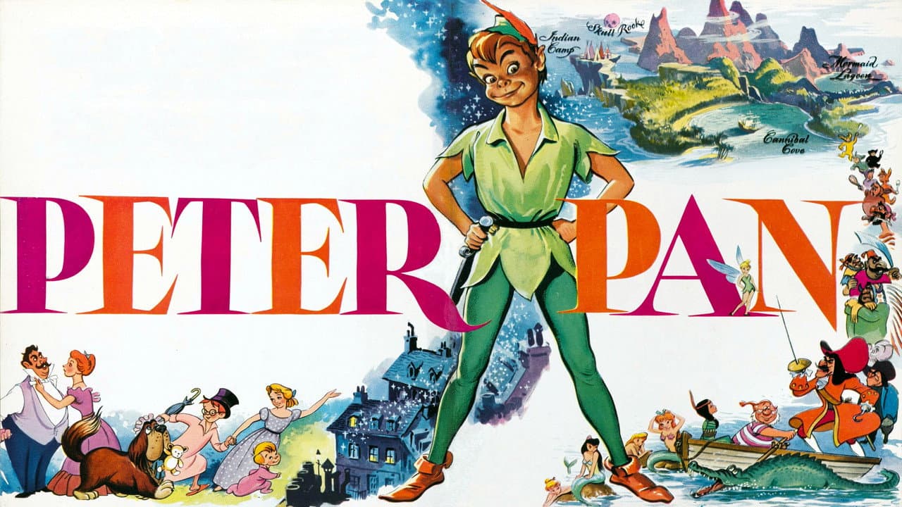 Peter Pan — backdrops with title 5