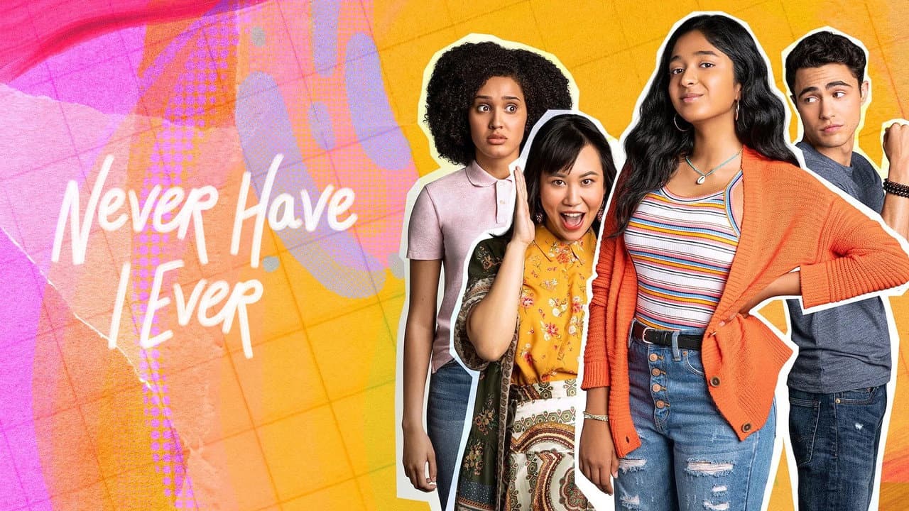 Never Have I Ever — backdrops with title 5