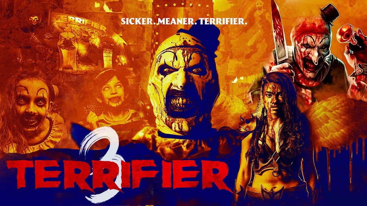 Terrifier 3 — backdrops with title 5