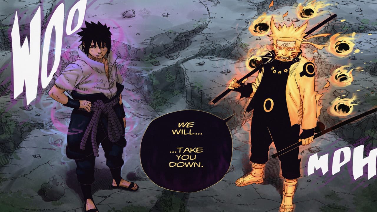Naruto Shippūden — backdrops with title 5