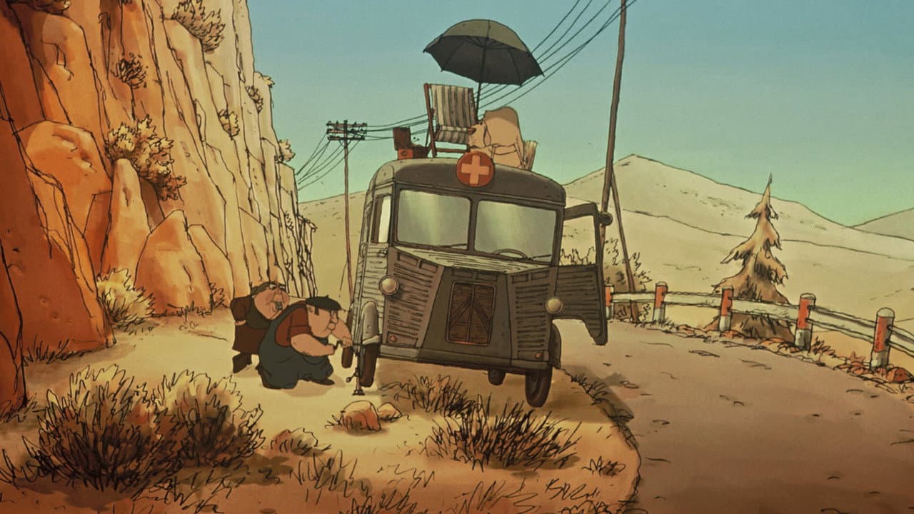 The Triplets of Belleville — backdrops 4