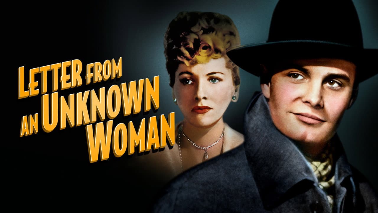 Letter from an Unknown Woman — backdrops with title 2