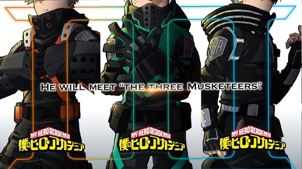 My Hero Academia: World Heroes' Mission — backdrops with title 2