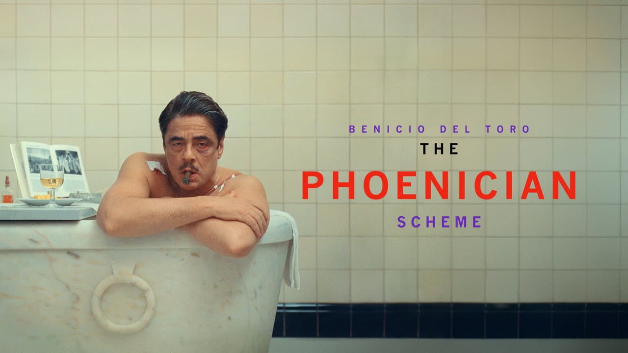 The Phoenician Scheme — backdrops with title 5