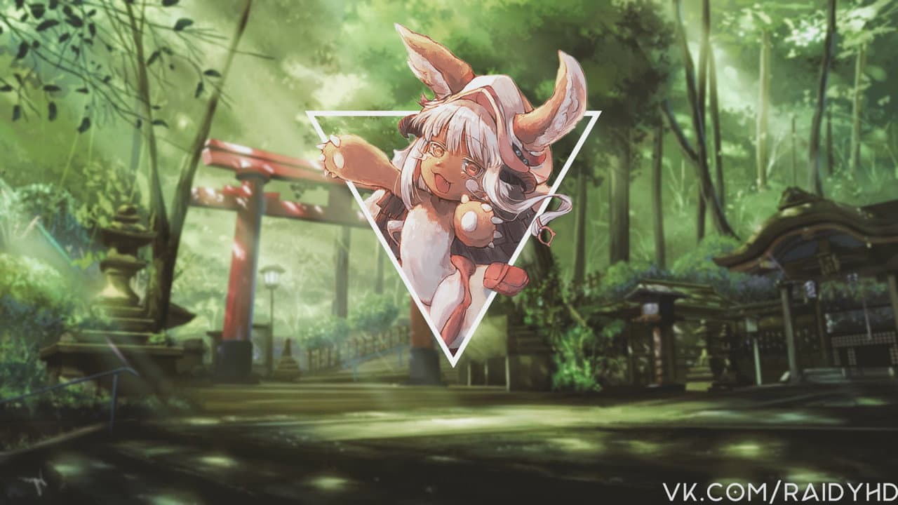 Made in Abyss — backdrops with title 2