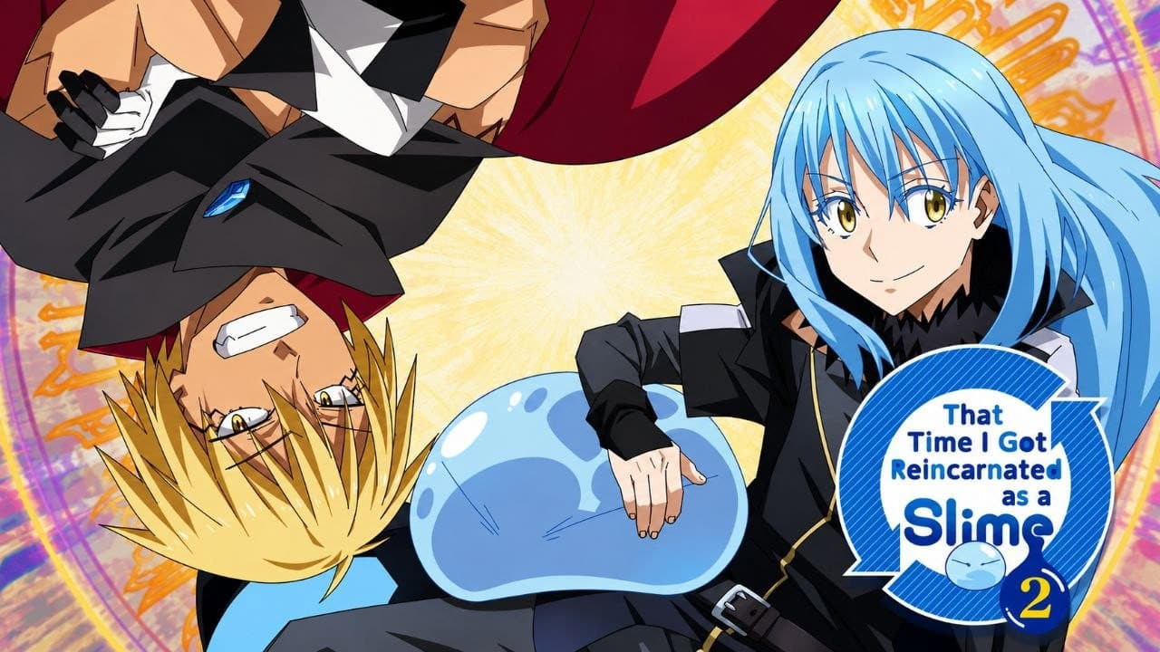 That Time I Got Reincarnated as a Slime — backdrops with title 8