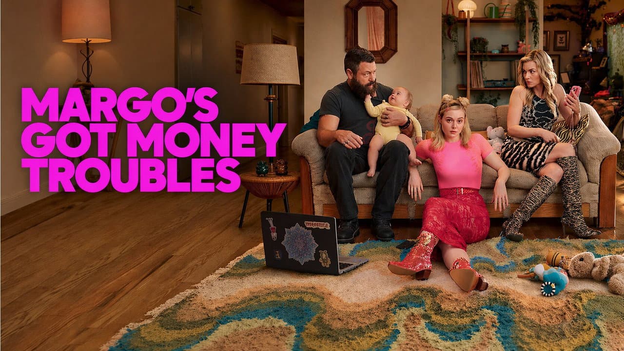 Margo's Got Money Troubles — backdrops with title 5