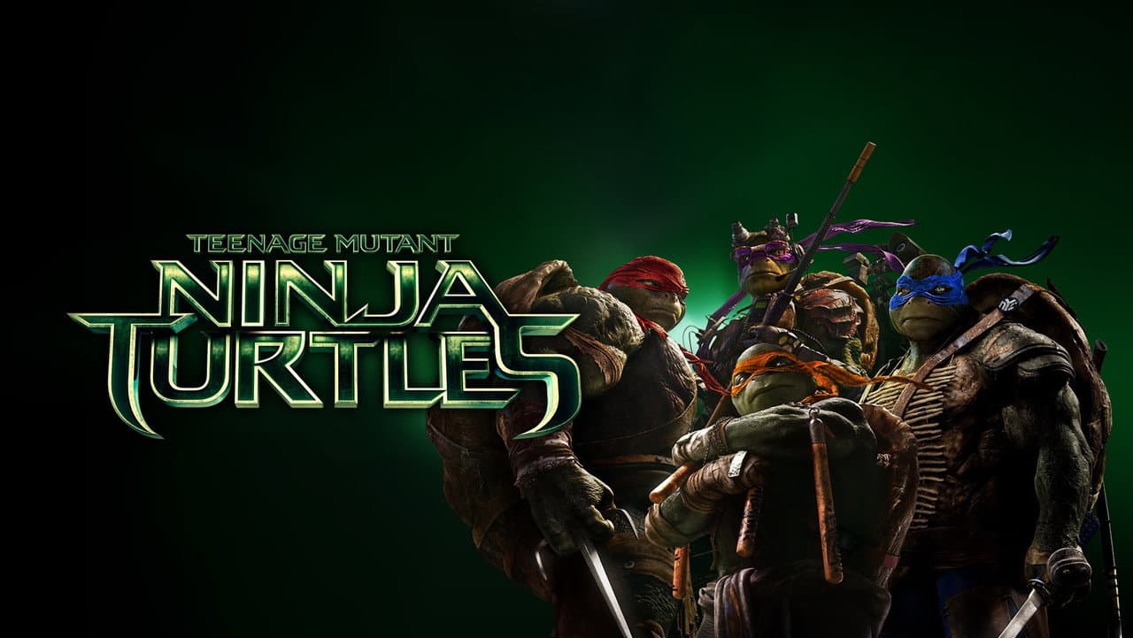 Teenage Mutant Ninja Turtles — backdrops with title 2