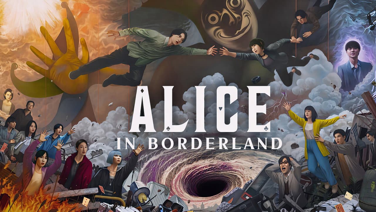 Alice in Borderland — backdrops with title 5