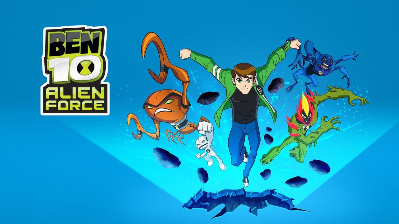 Ben 10: Alien Force — backdrops with title 2