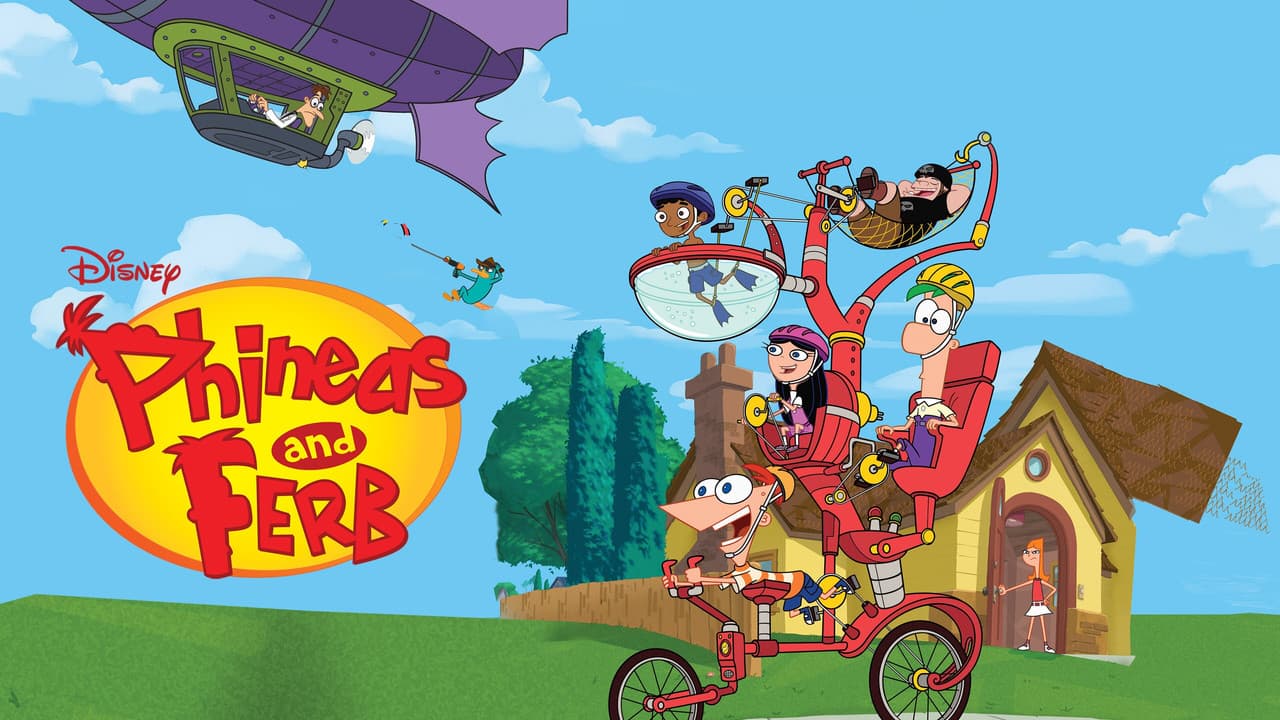 Phineas and Ferb — backdrops with title 4