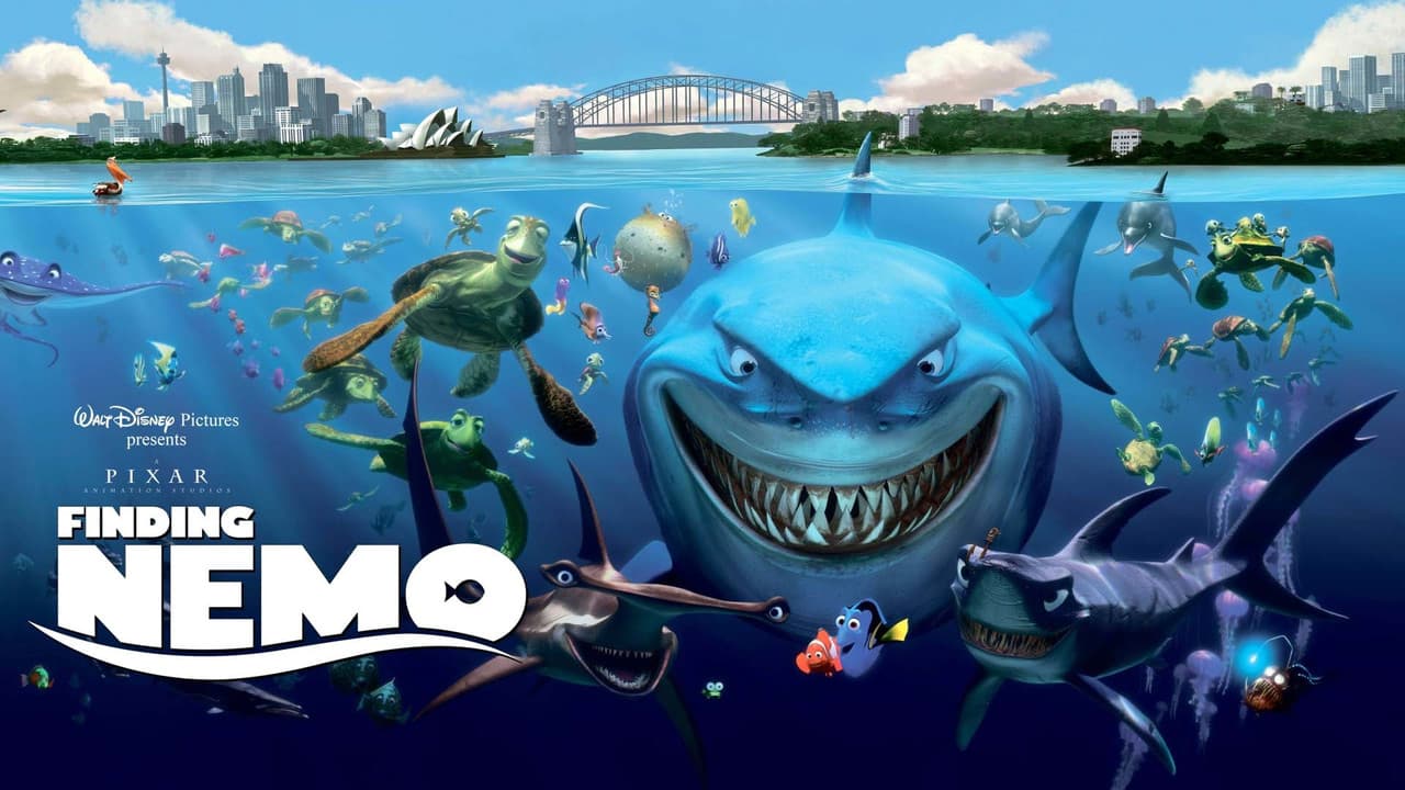 Finding Nemo — backdrops with title 1