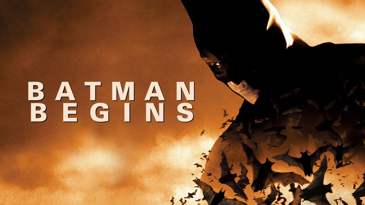 Batman Begins — backdrops with title 1