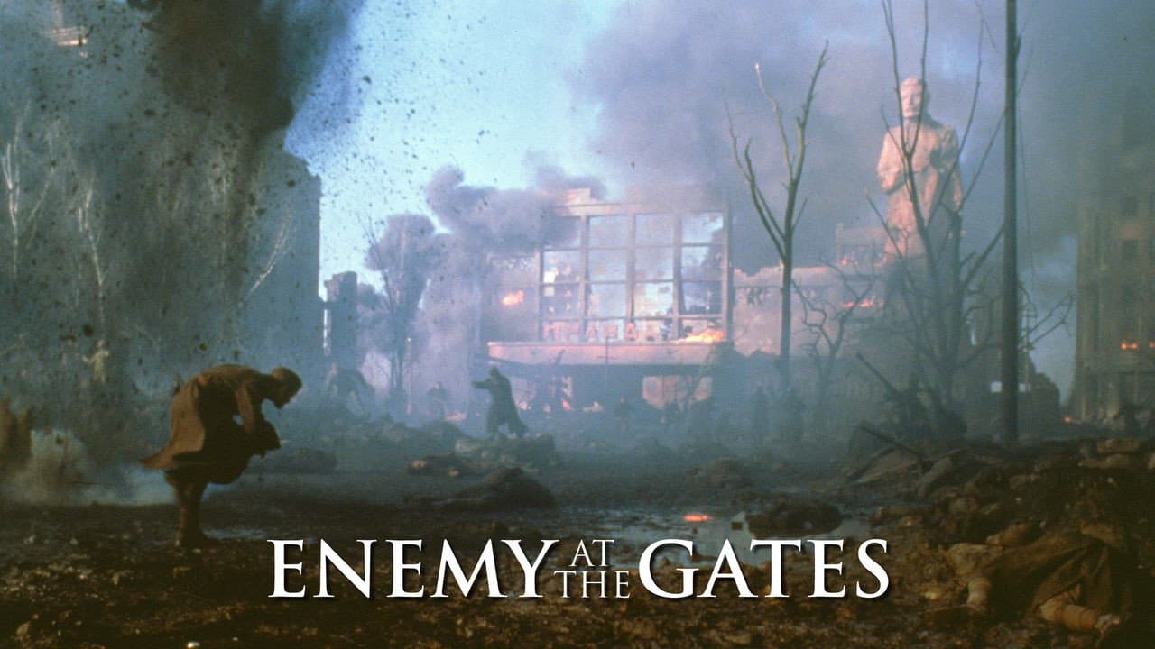 Enemy at the Gates — backdrops with title 7