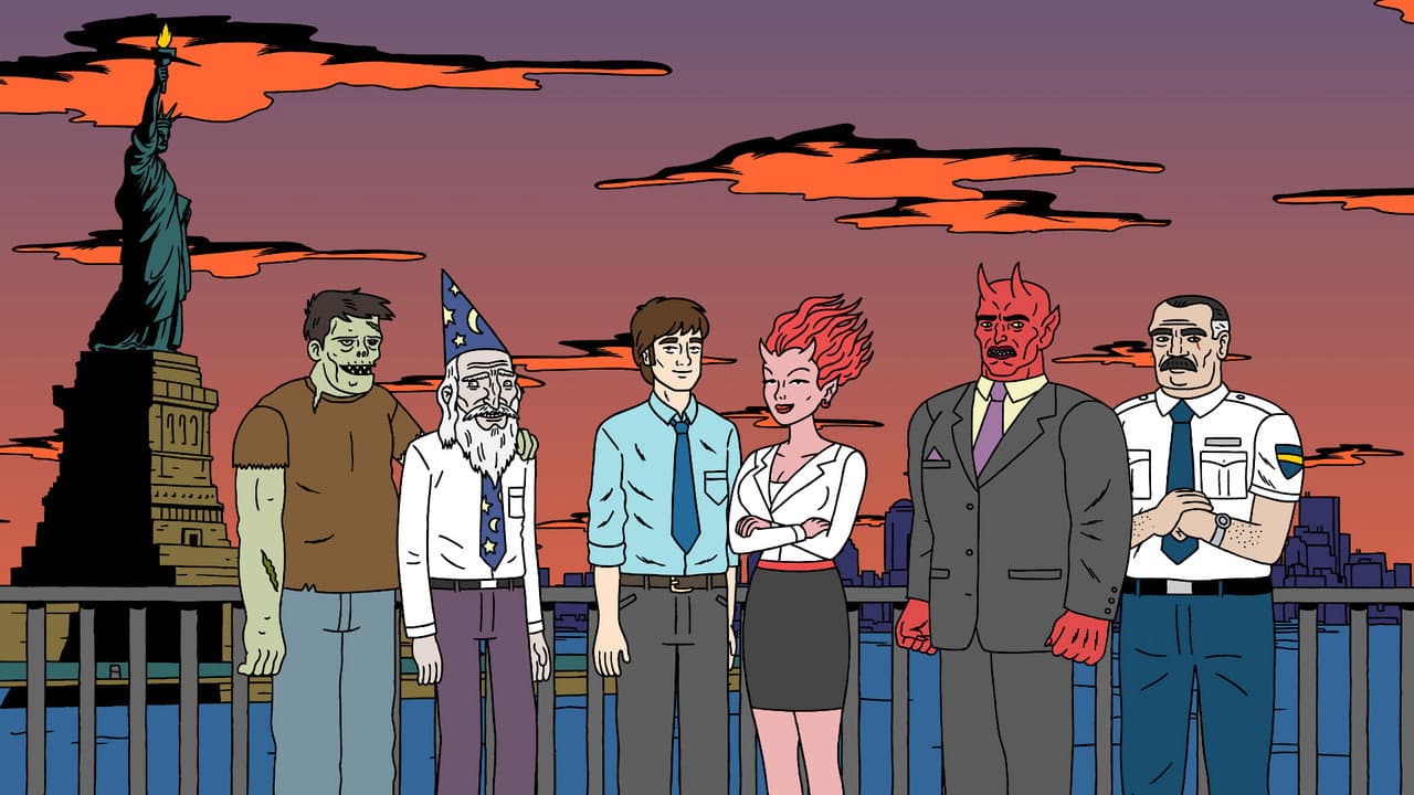 Ugly Americans — backdrops 3