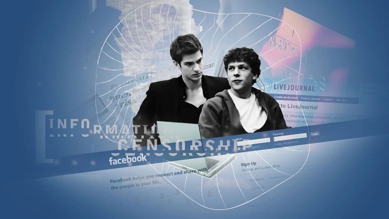 The Social Network — backdrops with title 6