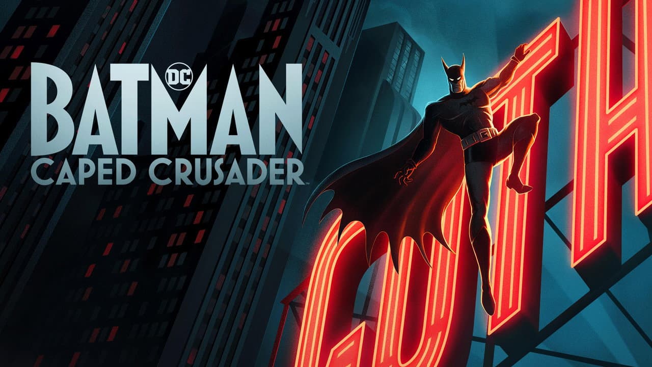 Batman: Caped Crusader — backdrops with title 6