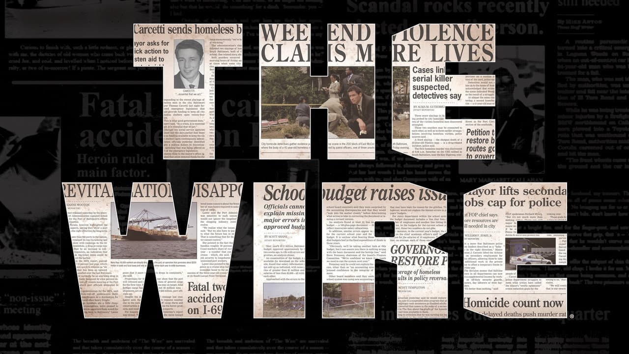 The Wire — backdrops with title 7