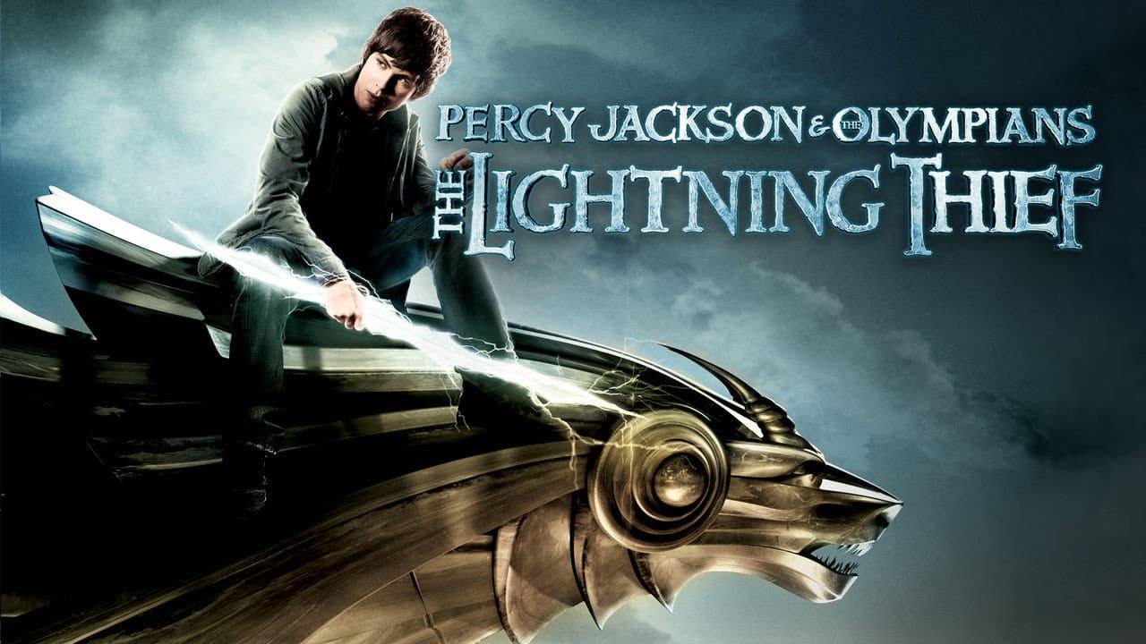 Percy Jackson & the Olympians: The Lightning Thief — backdrops with title 3