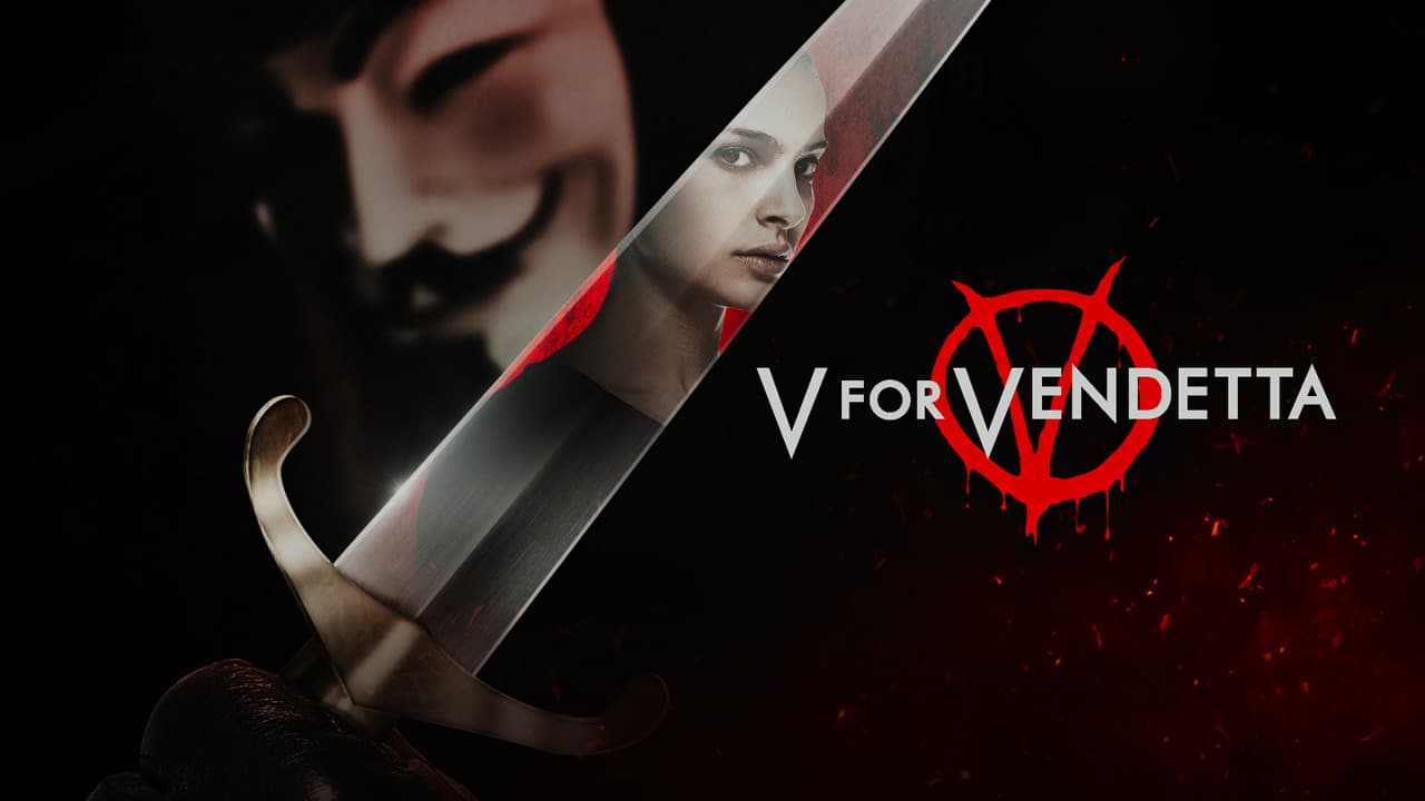 V for Vendetta — backdrops with title 2