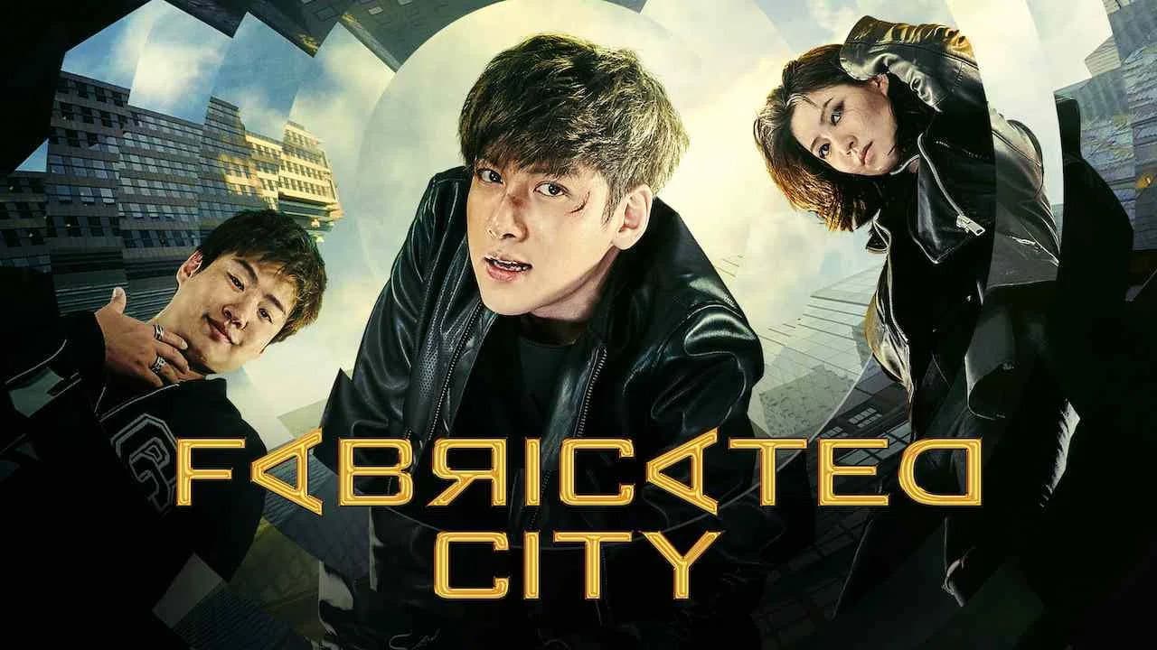 Fabricated City — backdrops with title 1