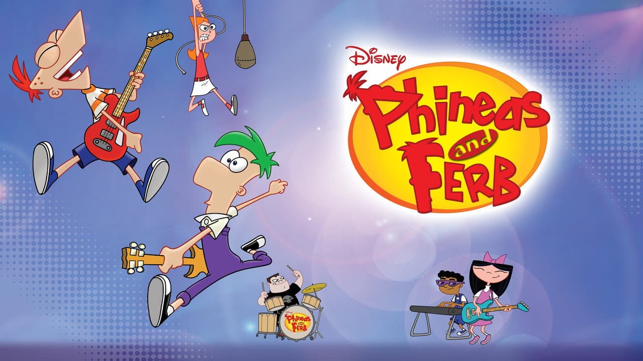 Phineas and Ferb — backdrops with title 8