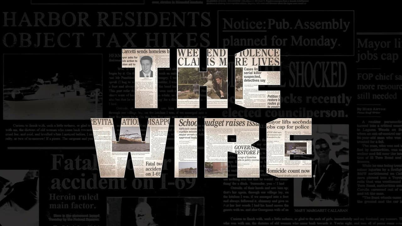 The Wire — backdrops with title 8