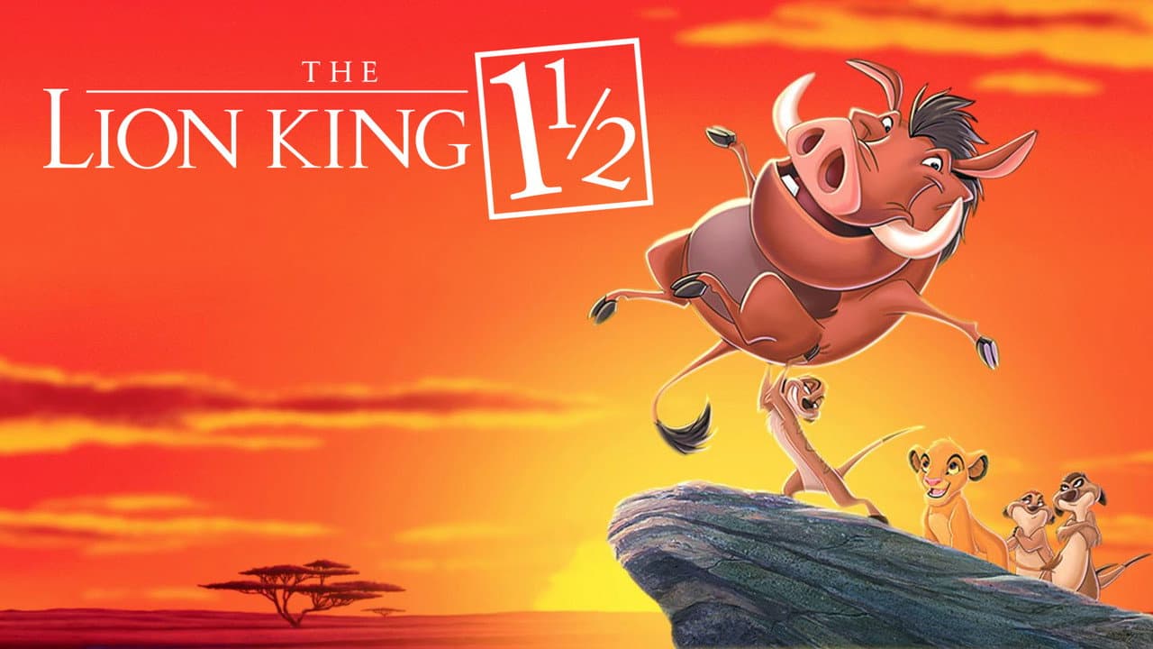 The Lion King 1½ — backdrops with title 1