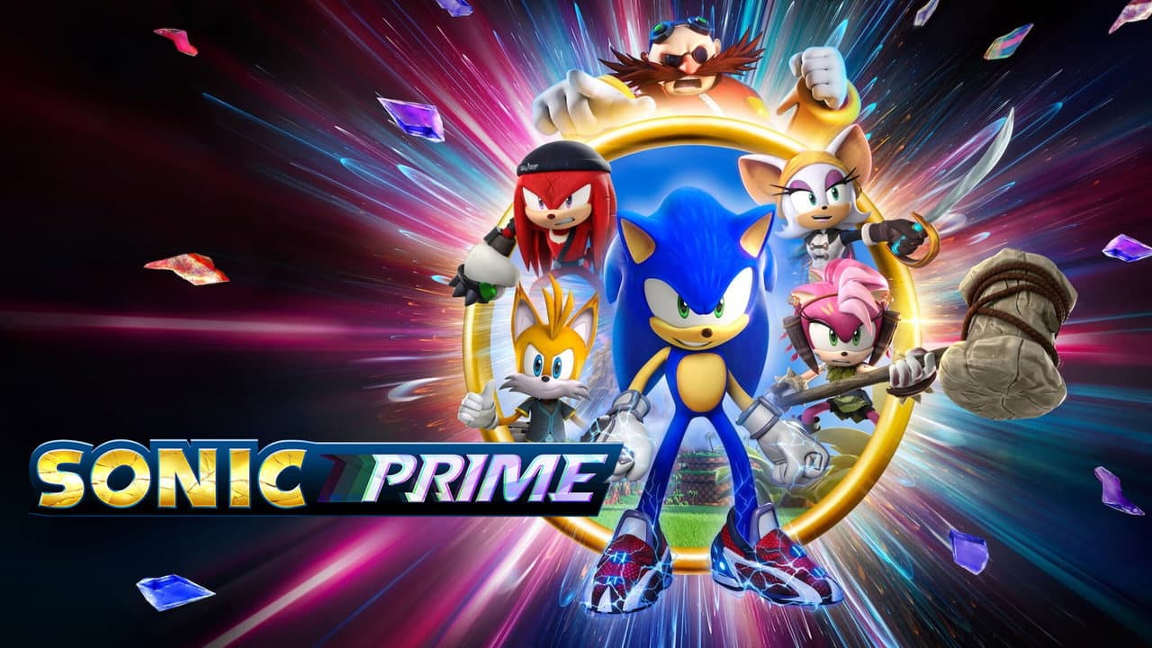 Sonic Prime — backdrops with title 2