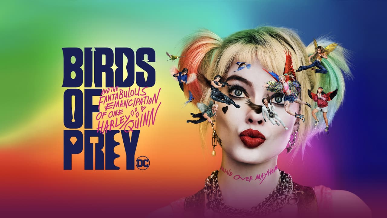 Birds of Prey (and the Fantabulous Emancipation of One Harley Quinn) — backdrops with title 1