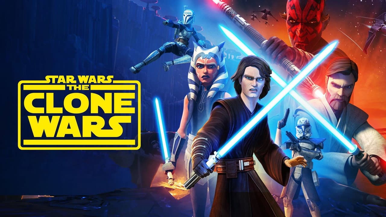 Star Wars: The Clone Wars — backdrops with title 2