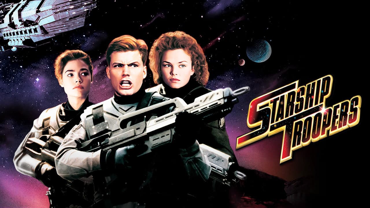 Starship Troopers — backdrops with title 4