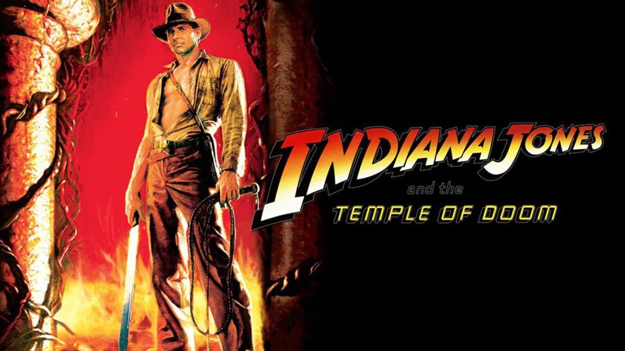 Indiana Jones and the Temple of Doom — backdrops with title 7