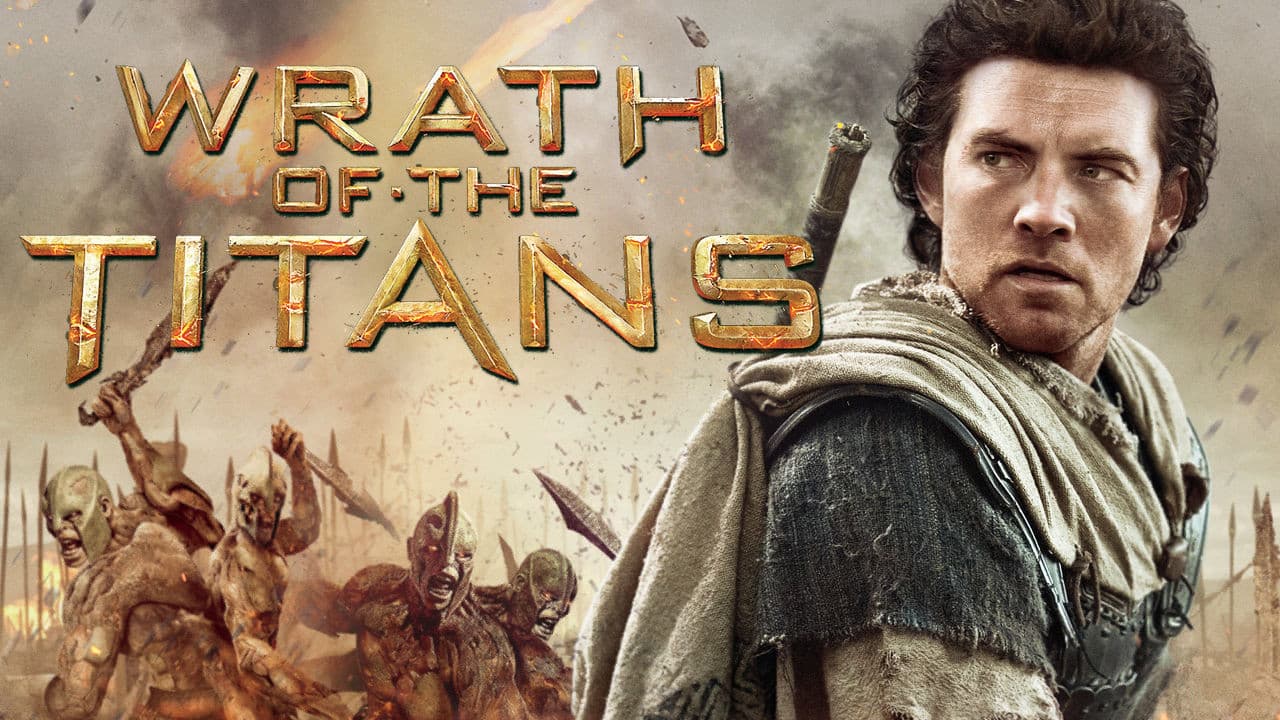 Wrath of the Titans — backdrops with title 7