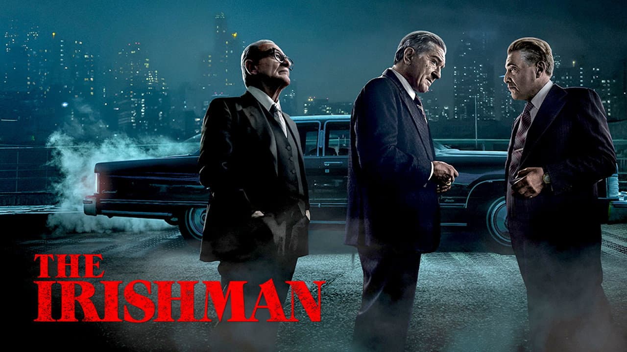 The Irishman — backdrops with title 4