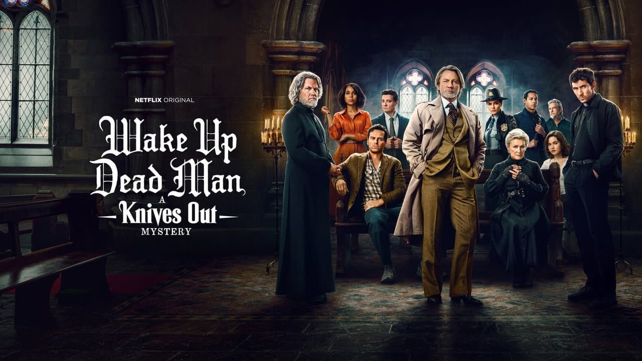 Wake Up Dead Man: A Knives Out Mystery — backdrops with title 6