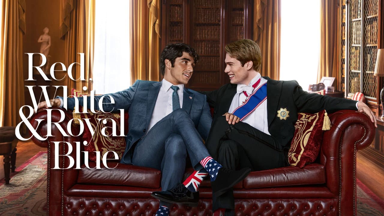 Red, White & Royal Blue — backdrops with title 1